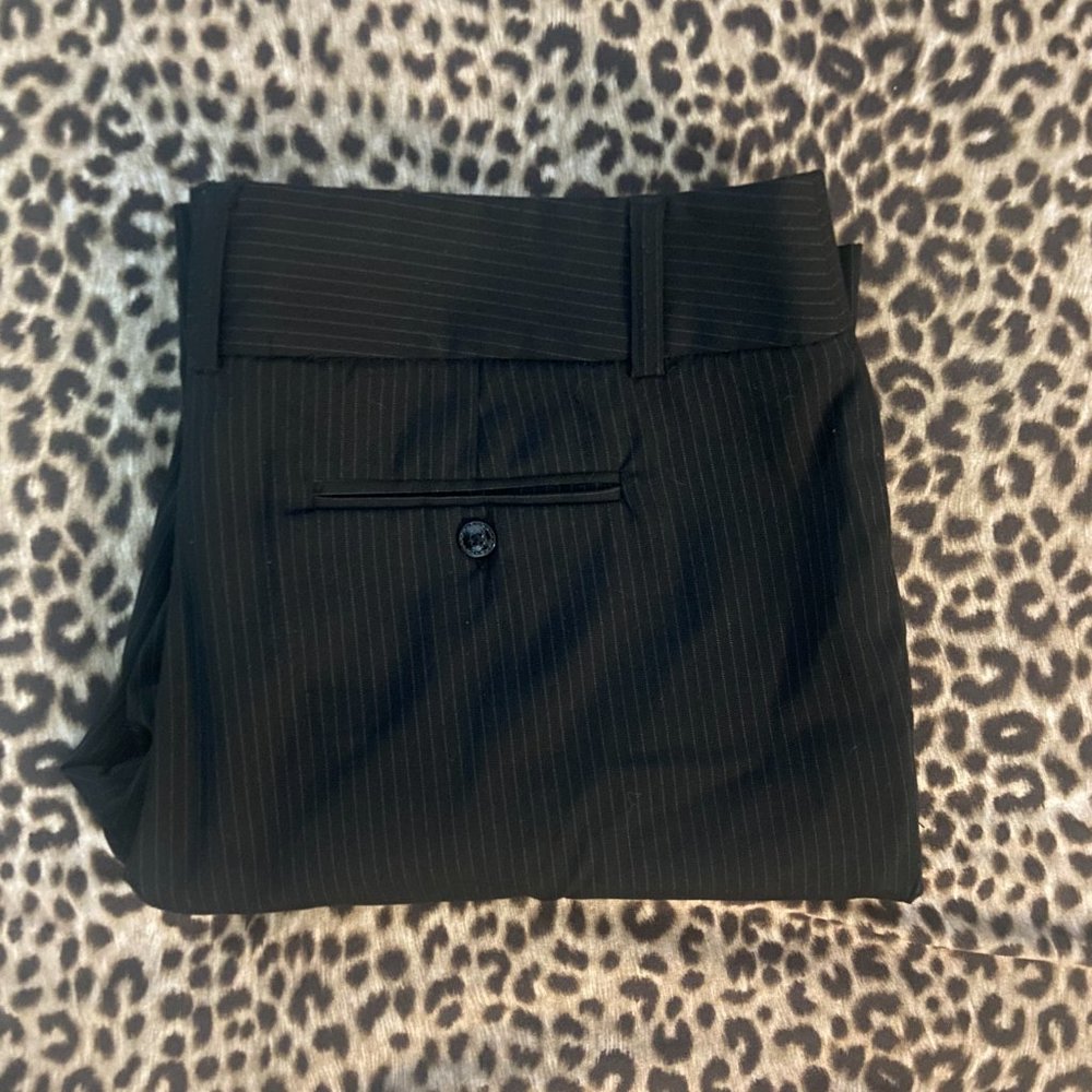 DALIA COLLECTION (Size 14) Black Liner Dress Pants